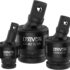 Lot de 17 adaptateurs pour visseuse à percussion – Articulation cruciforme – Jeu d&rsquo;adaptateurs pour douille à choc 1/4&Prime;, 3/8&Prime;, 1/2&Prime;, 3/4&Prime;