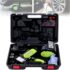 Widybord Lot de 4 clés à chocs électriques sans balais 18 V – Accessoires pour tige – Double clé sans fil – Outil de perceuse électrique