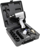 Clé à Chocs pneumatique Jeu 17 pièces 320Nm Air comprimé Visseuse pneumatique Tournevis Accessoires