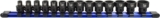 Astro Tools 78314 Lot de 14 douilles à choc à profil bas 3/8&Prime;