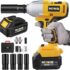 KS Tools 515.3270 – Clé à Choc Pneumatique à Broche Courte Super Monster 1 » – Boulonneuse à Choc – Silencieux et Protection Silicone – Visseuse à Choc Électrique Ultra Légère – Puissance Max 3405 Nm