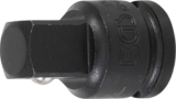 BGS 174 – Adaptateur de clé à douille à choc – femelle 10 mm (3/8&Prime;) – mâle 12,5 mm (1/2&Prime;)