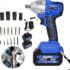 DEWALT – Boulonneuse à Chocs 1/2&prime; Brushless XR 18V 5Ah Li-ion – DCF899NT-XJ – Visseuse a Choc sans Fil avec Coffret TSTAK et Lampe LED – Boulon ØM20 – 3 Vitesses (0-400/1200/1900tr/min) – 610W