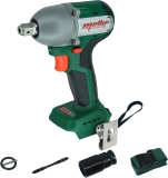 Mellif Visseuse à percussion sans fil pour batterie Makita 18 V, batterie 1/2&Prime;, 3 vitesses, 380 Nm, moteur sans balais, 2200 tr/min, clé à 2 fonctions, lumière LED (batterie non incluse)
