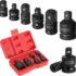 Tivoly 11591120008 3 Impact Lot de Porte Douille 1/4&Prime; 3/8&Prime; 1/2&Prime;