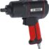 Deuson Impact Wrench 2800r/min 300NM High-Torque Electric Impact Drill 1/4&Prime; 1/2&Prime; Double Chuck Cordless Powerful Wrench Woodworking Tool for Car Tire Repair Carpentry(Noir)