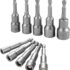 Kit De Joint Universel à Impact, Douille Choc Profonde Pivotante Cardan Clé Pneumatique Acier Outils Électriques Pneumatiques Adaptateurs Réducteurs Ressort Douilles Construction(1/2&Prime;)