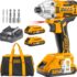 DEWALT – Visseuse à chocs sans fil 3 vitesses – 18V – 400 W – 0-3250 tr/min – DCF887N-XJ
