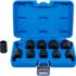 Knpwer 6 Pcs Jeu de Douilles Adaptateurs, Adaptateurs de Convertisseur de Douilles à Chocs,Adaptateurs pour Clé à Douille Réducteurs, Adaptateur De Douille, Adaptateurs Réducteurs
