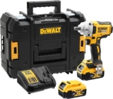 DEWALT – Boulonneuse à Chocs Compacte 1/2&Prime; XR 18V 5Ah – DCF894P2-QW – Visseuse à Chocs sans Fil avec Coffret TSTAK, 2 Batteries et Chargeur – 2 Vitesses (0-900/2000 trs/min) – 447 Nm – Boulon ØM20
