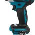 Visseuse à percussion sans fil compatible avec batterie au lithium Makita 18 V, clé à chocs rotative sans balais 1/2&Prime; avec 6 douilles, pour voiture et utilisation industrielle (sans batterie) (1000