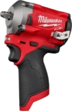 Milwaukee 4933464612 Clé à chocs 12 V Li Ion3/8 carré -M12FIW38-0 Rouge/Noir