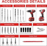 Avis sur la Clé à chocs sans fil Brushless TEENO