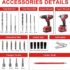 TECCPO Clé à Choc sans Fil BRUSHLESS, 500N.m, Avis