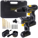 Review de l&rsquo;ensemble d&rsquo;outils Powerland 17pcs Perceuses Combi 20V