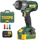 TECCPO Clé à Choc sans Fil BRUSHLESS, 500N.m, Avis
